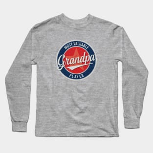 Grandpa - Most Valuable Player Long Sleeve T-Shirt